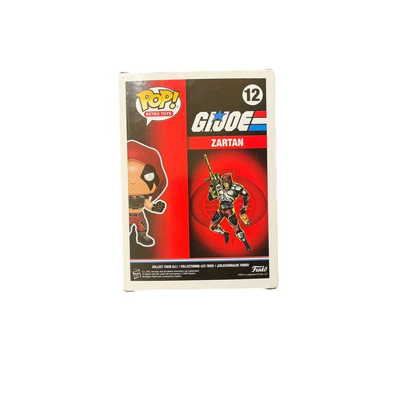 Zartan Funko Pop 12 G.I. Joe - Picture 4 of 7